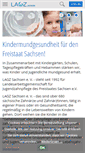 Mobile Screenshot of lagz-sachsen.de